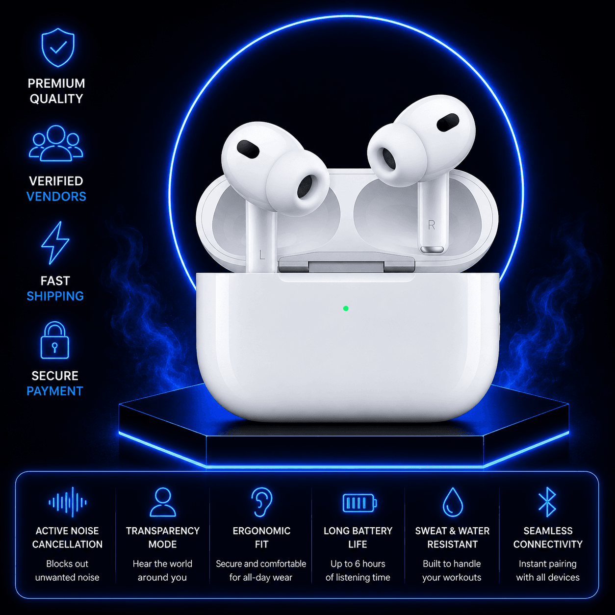 AirP0ds Pro 3 Vendor